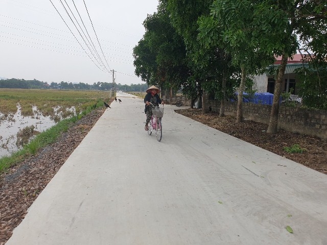 Xây dựng nông thôn mới là để nâng cao chất lượng cuộc sống ở Tế Nông