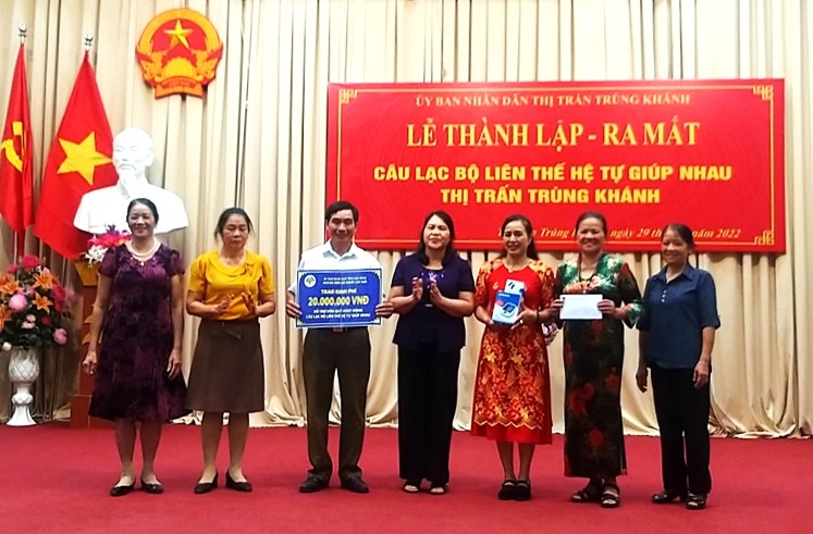 Ra mắt CLB LTHTGN thị trấn Trùng Khánh, huyện Trùng Khánh, tỉnh Cao Bằng