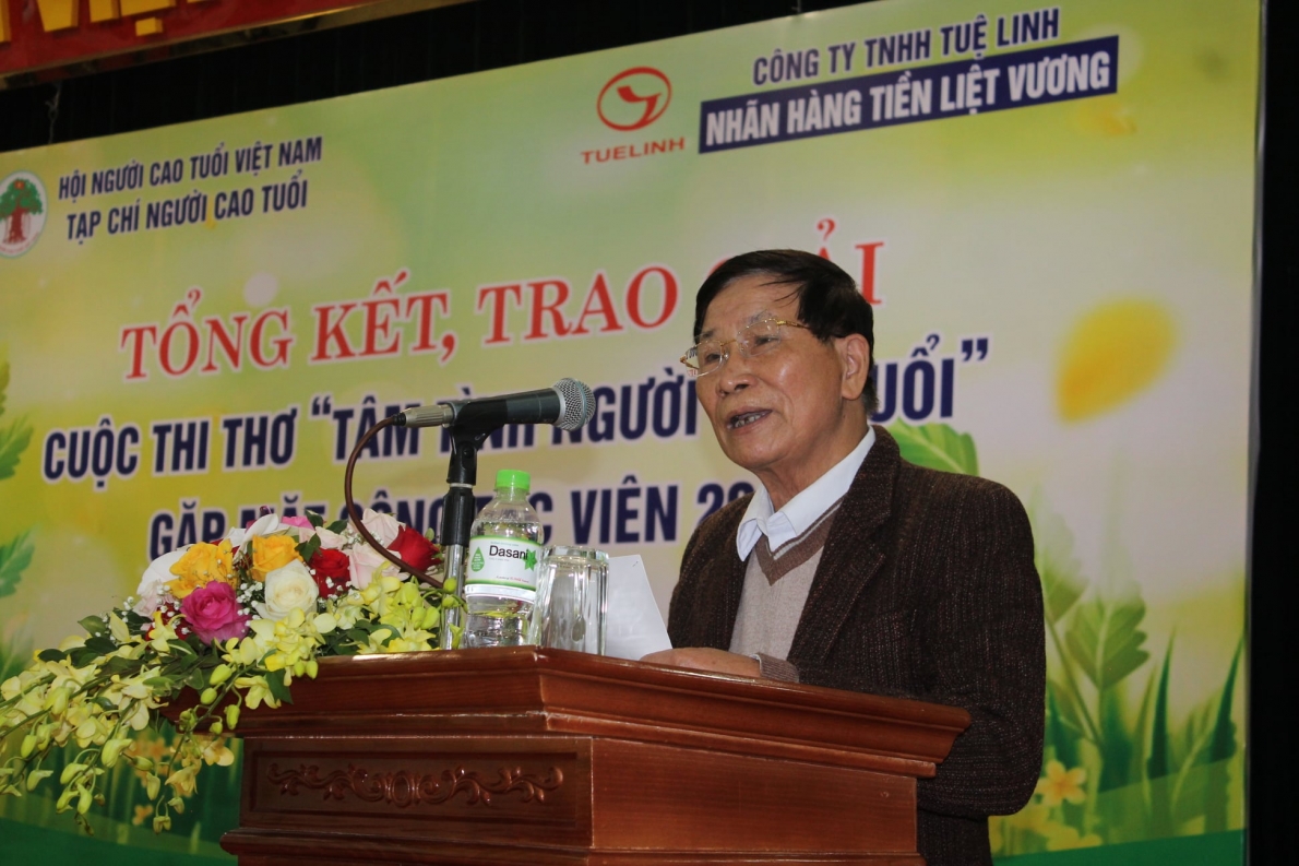 Cụ Trần Nhương (84 tuổi) cử tri quận Đống Đa, TP Hà Nội 