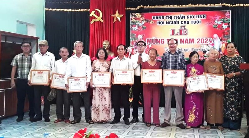 Mừng thọ NCT thị trấn Gio Linh, huyện Gio Linh, tỉnh Quảng Trị