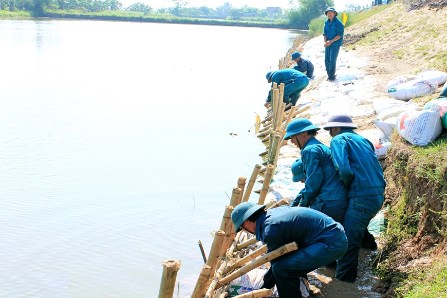 Nam định sẵn sàng ứng phó với các tình huống do thiên tai gây ra