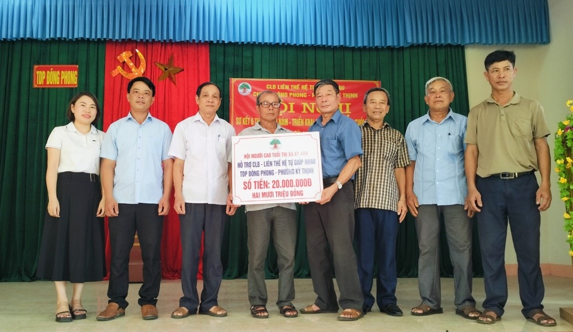 Năng động, sáng tạo trong hoạt động, thực hiện hiệu quả mô hình CLB Liên thế hệ tự giúp nhau