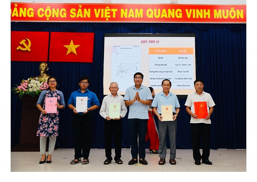 Ra mắt Ban Điều hành Khu phố 18, nâng cao hiệu quả của hệ thống chính trị ở cơ sở