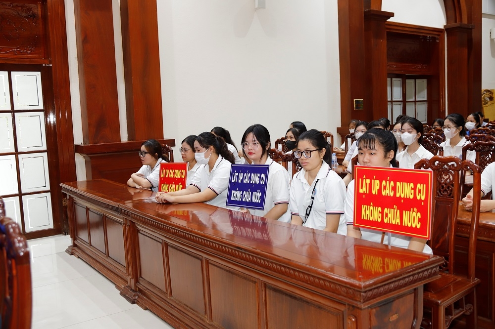 Tiền Giang: Mít tinh hưởng ứng ngày ASEAN phòng chống sốt xuất huyết lần thứ 14 năm 2024