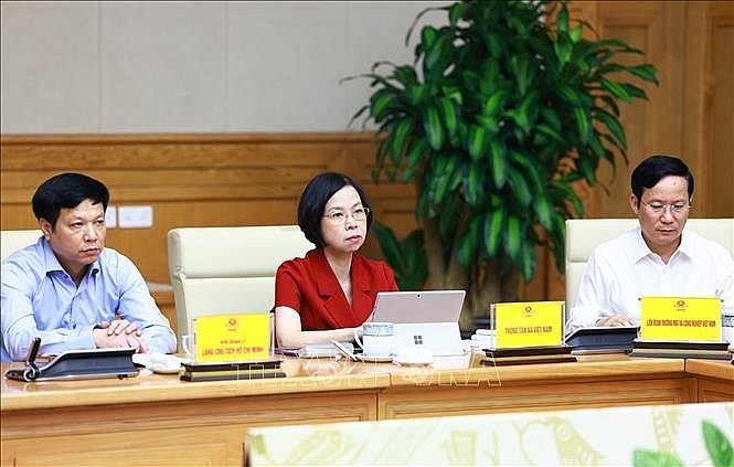 Đại biểu đại diện các bộ, ngành tham dự hội nghị. Ảnh: Dương Giang/TTXVN