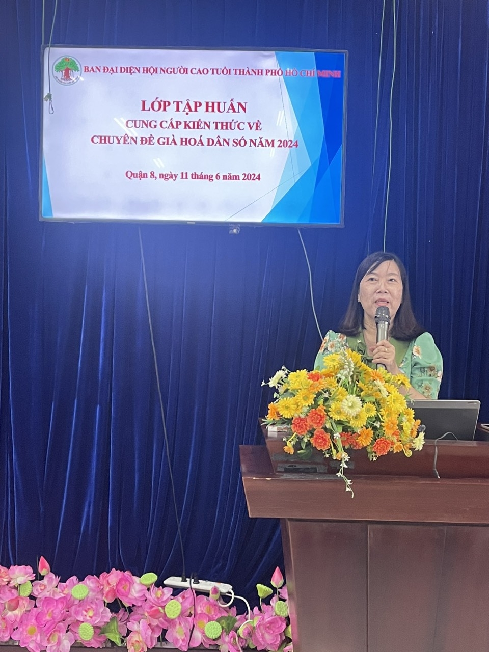 TP. Hồ Chí Minh:  Tập huấn chuyên đề già hóa dân số năm 2024