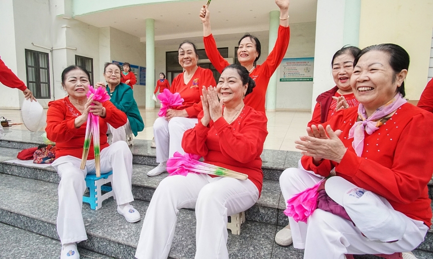 CLB hưu trí Bái Tử Long là nơi sinh hoạt của những người hưu trí