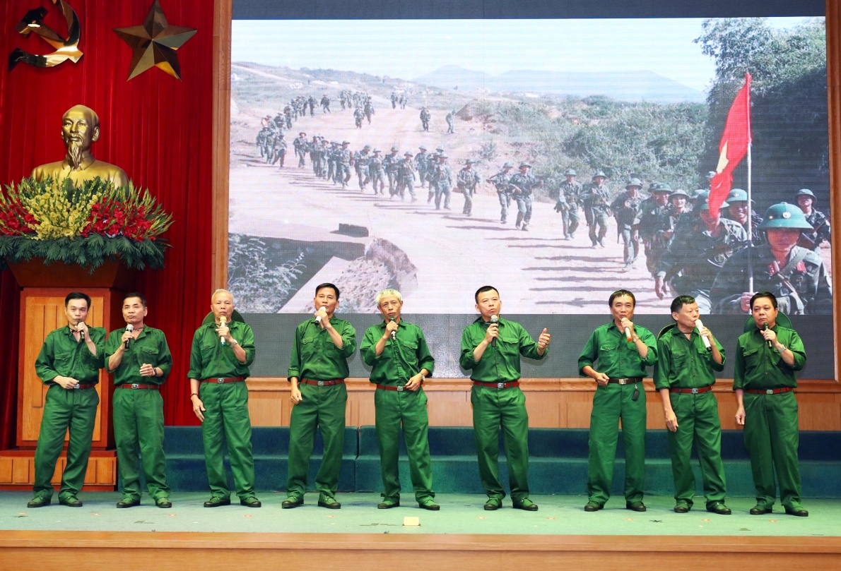 Tiết mục văn nghệ chào mừng Hội nghị