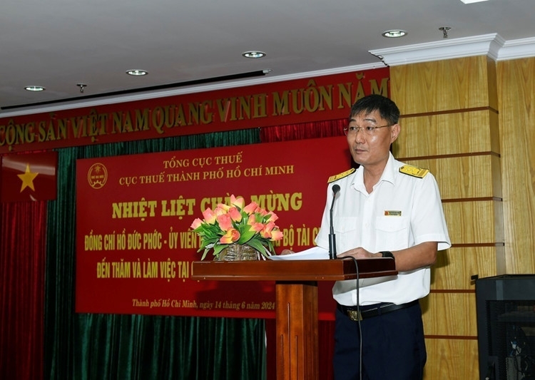 Bộ trưởng Hồ Đức Phớc đánh giá cao kết quả thu NSNN của Cục Thuế TP Hồ Chí Minh