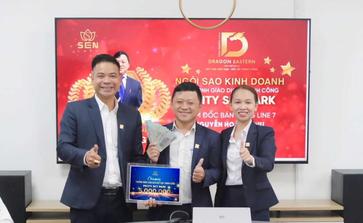 Sen Land triển khai chiến dịch chiêu mộ nhân tài cho hệ thống kinh doanh Rồng Phương Đông