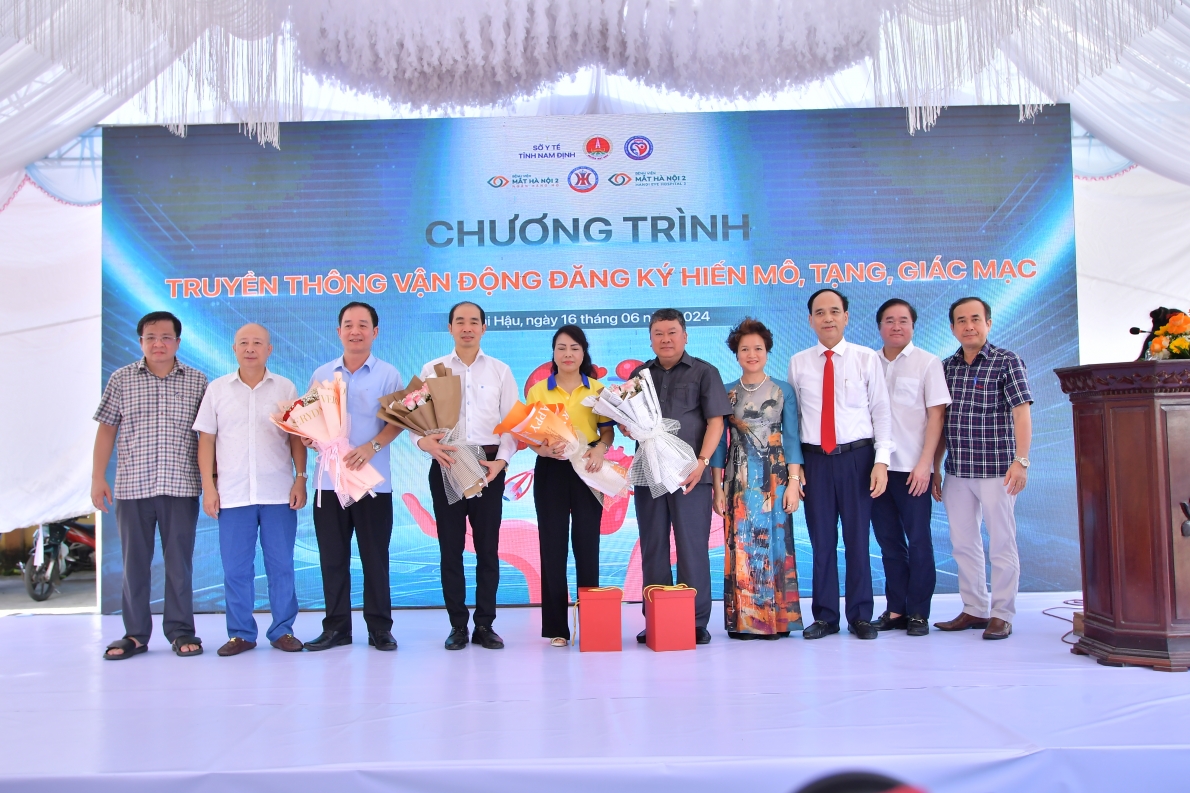 Huyện Hải Hậu (tỉnh Nam Định): Tích cực vận động Nhân dân tham gia hiến tặng giác mạc