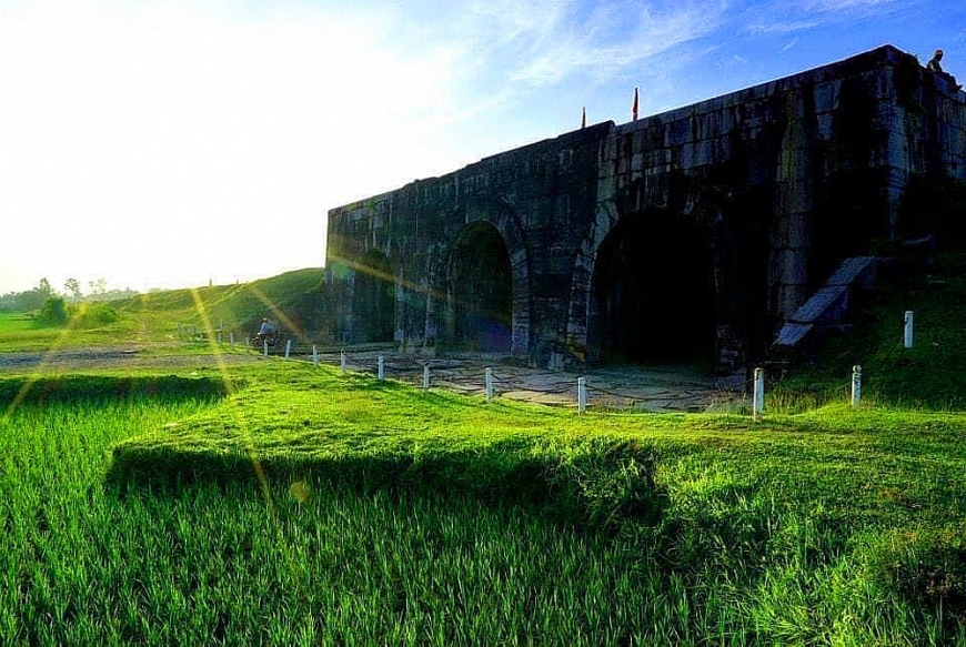 Khoảnh khắc bình yên trong tòa thành cổ