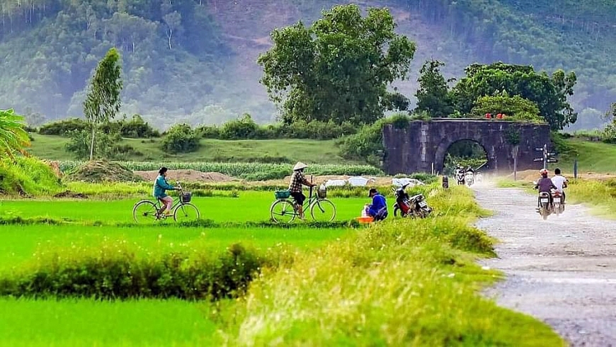 Khoảnh khắc bình yên trong tòa thành cổ