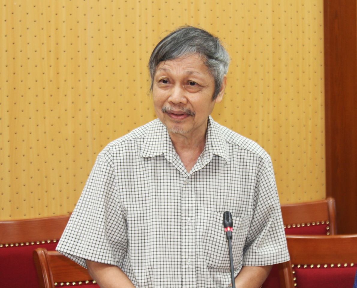 TS Nguyễn Quốc Anh, Viện Nghiên cứu NCT Việt Nam phát biểu