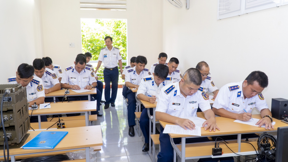 Hội thi Báo vụ viên giỏi Bộ Tư lệnh Vùng Cảnh sát biển 3 năm 2024