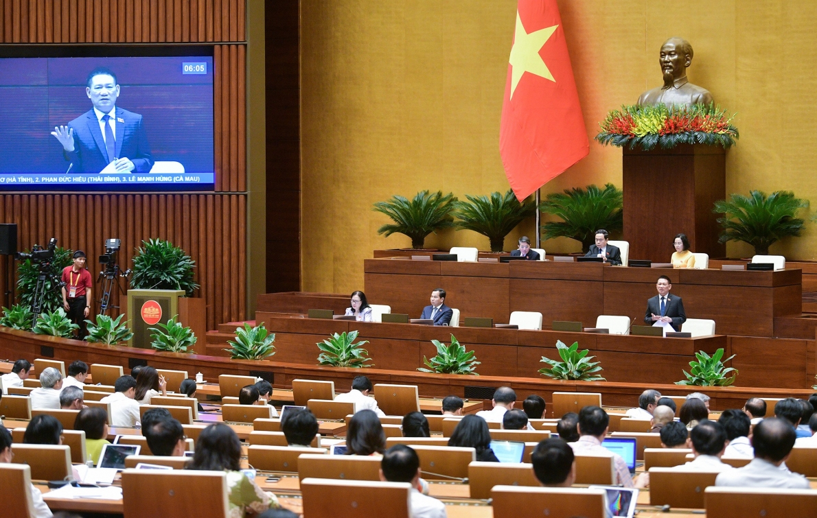 Bộ trưởng Hồ Đức Phớc giải trình, làm rõ một số vấn đề liên quan dự án Luật Thuế giá trị gia tăng (sửa đổi)