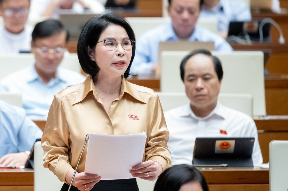 Đại biểu Trần Thị Nhị Hà (TP Hà Nội)