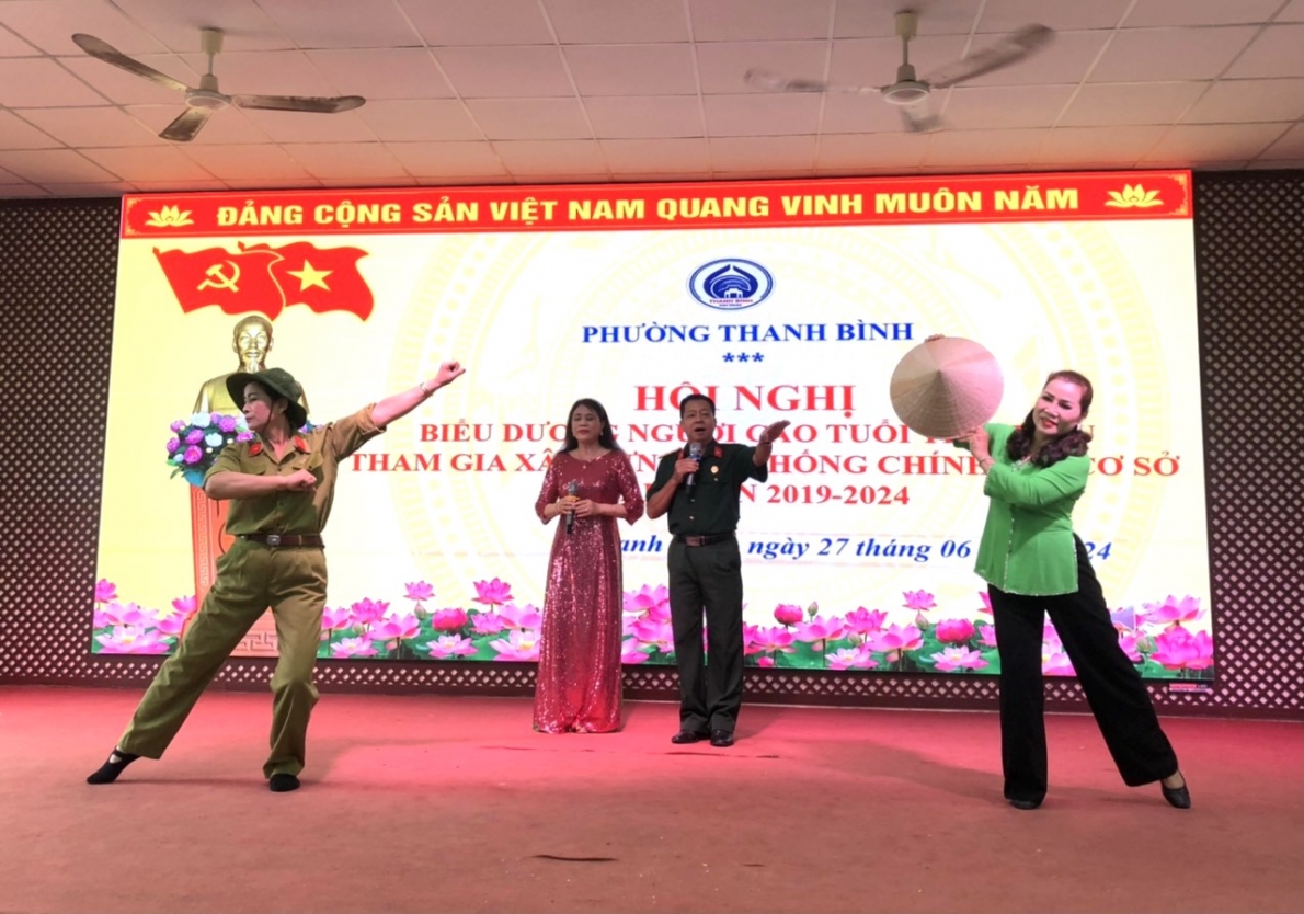 Cấp ủy, chính quyền quan tâm thúc đẩy phong trào NCT tham gia xây dựng hệ thống chính trị cơ sở