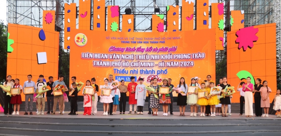 Trung tâm Văn hóa TP. Thủ Đức đoạt giải Nhất tại Liên hoan văn nghệ thiếu nhi hè 2024