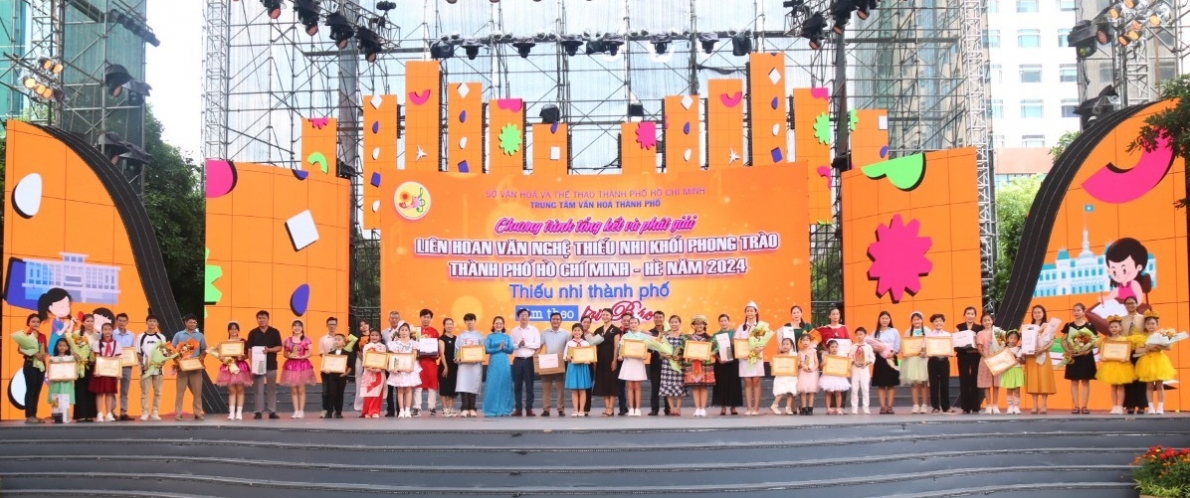Trung tâm Văn hóa TP. Thủ Đức đoạt giải Nhất tại Liên hoan văn nghệ thiếu nhi hè 2024