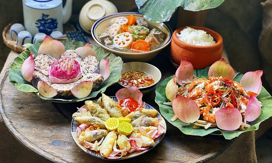 Món ngon và các bài thuốc hay từ cây hoa sen