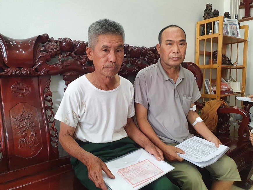 Ông Hoàng Ngọc Quang và ông Hoàng Trọng Loan, ở phường Hoàng Văn Thụ, TP Lạng Sơn.