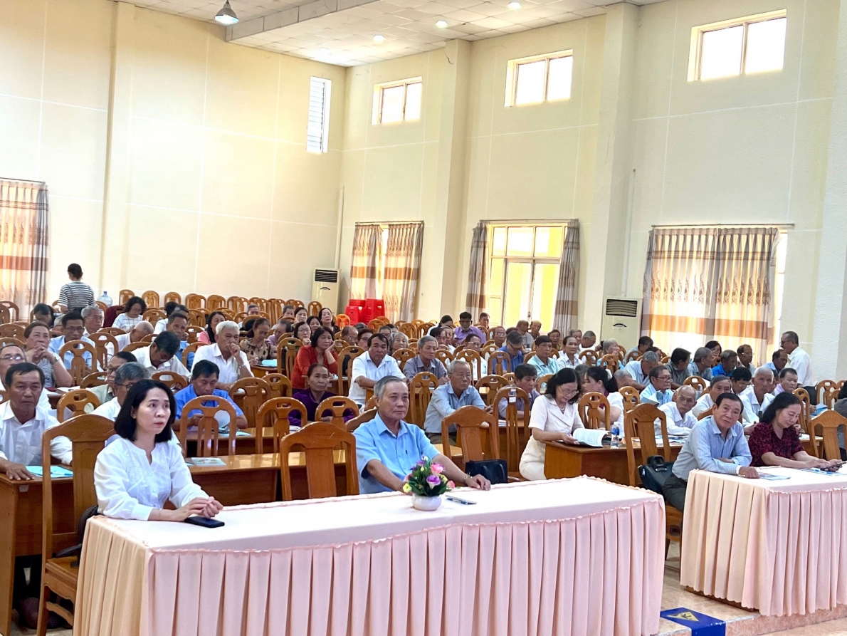 Hội NCT tỉnh Bình Thuận: Bồi dưỡng nghiệp vụ công tác cho cán bộ Hội cơ sở 2024