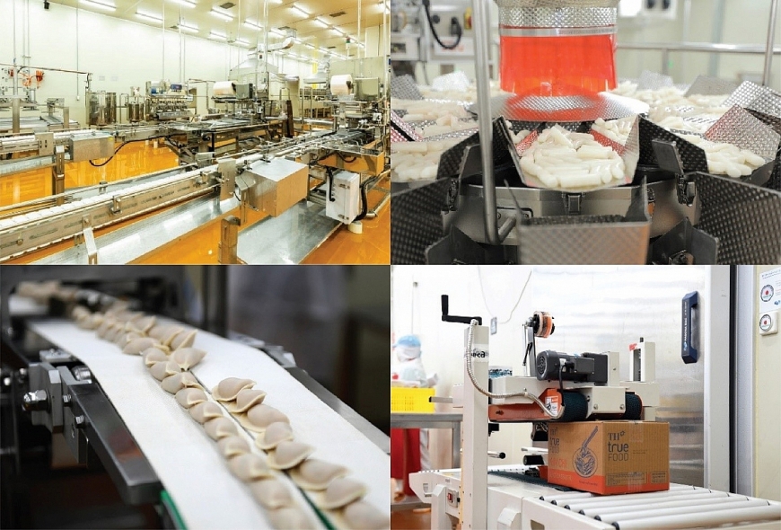 Nguyên liệu tạo nên các món ăn trong bộ sản phẩm TH true Food được tuyển chọn kỹ càng, sản xuất tại nhà máy đạt chứng nhận quản lý an toàn thực phẩm của TH