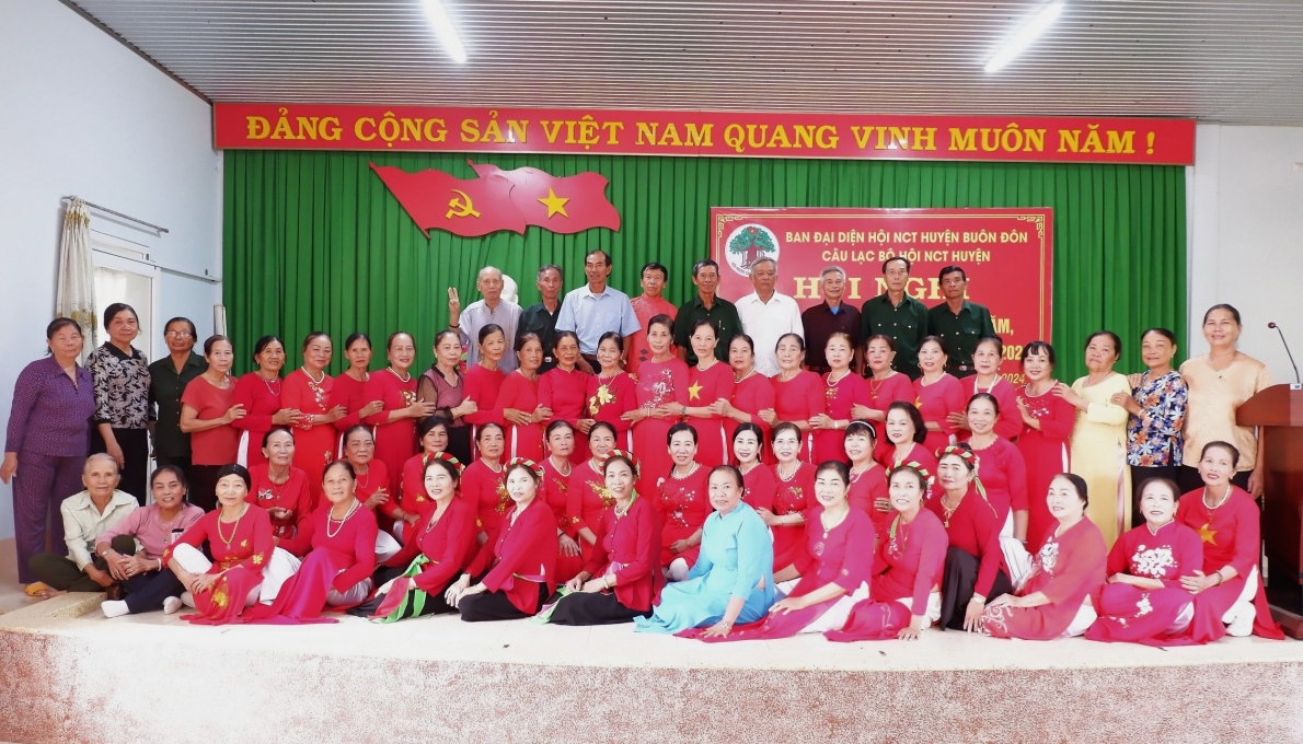 Huyện Buôn Đôn, tỉnh Đắk Lắkk có CLB NCT trực thuộc Hội NCT huyện