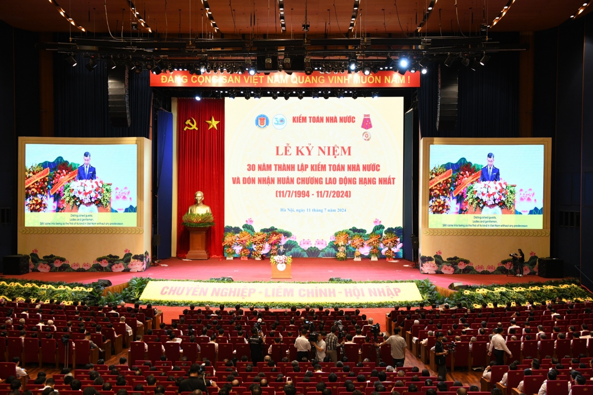 Kiểm toán Nhà nước kỷ niệm 30 năm thành lập