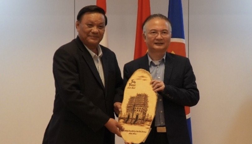 Đoàn công tác tỉnh Bình Định làm việc với Đại sứ quán Việt Nam tại Vương quốc Hà Lan