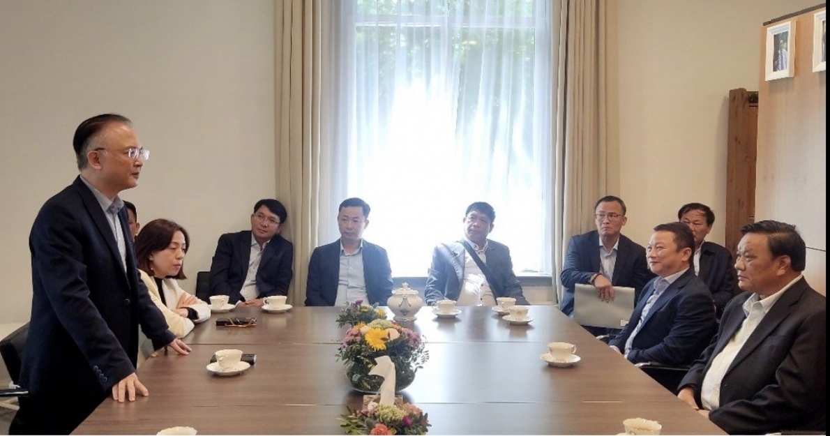 Đoàn công tác tỉnh Bình Định làm việc với Đại sứ quán Việt Nam tại Vương quốc Hà Lan