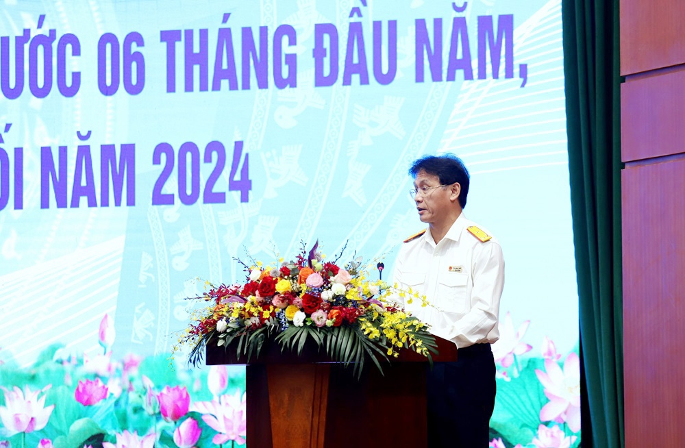 Thu ngân sách nhà nước 6 tháng đầu năm 2024 đạt 1.038.100 tỷ đồng