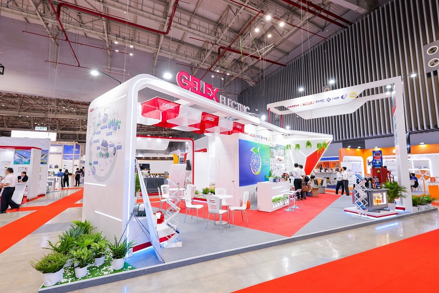 Gian hàng của Gelex Electric tại Triển lãm Vietnam ETE và Enertec Expo 2024.