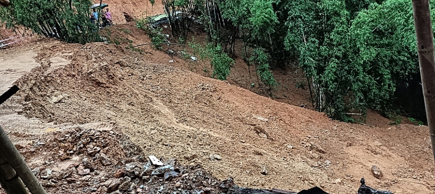 Mưa lớn gây thiệt hại tài sản, hoa màu tại huyện Quan Sơn, Quan Hóa