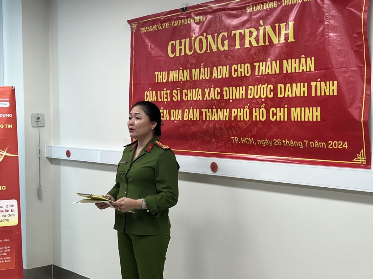 Thu thập mẫu ADN đưa các anh hùng liệt sĩ “gặp lại” thân nhân