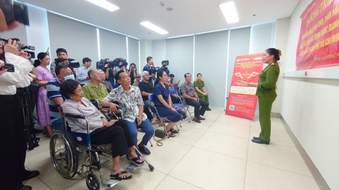 Thu thập mẫu ADN đưa các anh hùng liệt sĩ “gặp lại” thân nhân