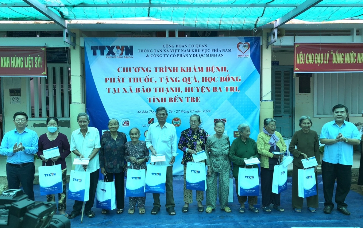 Nhiều hoạt động kỉ niệm ngày Thương binh liệt sĩ ở xã Bảo Thạnh