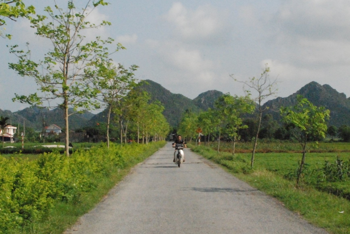 Khởi sắc trên những vùng quê nông thôn mới