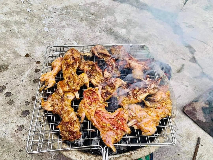 Thịt chuột đã trở thành đặc sản của vùng quê lúa Yên Thành