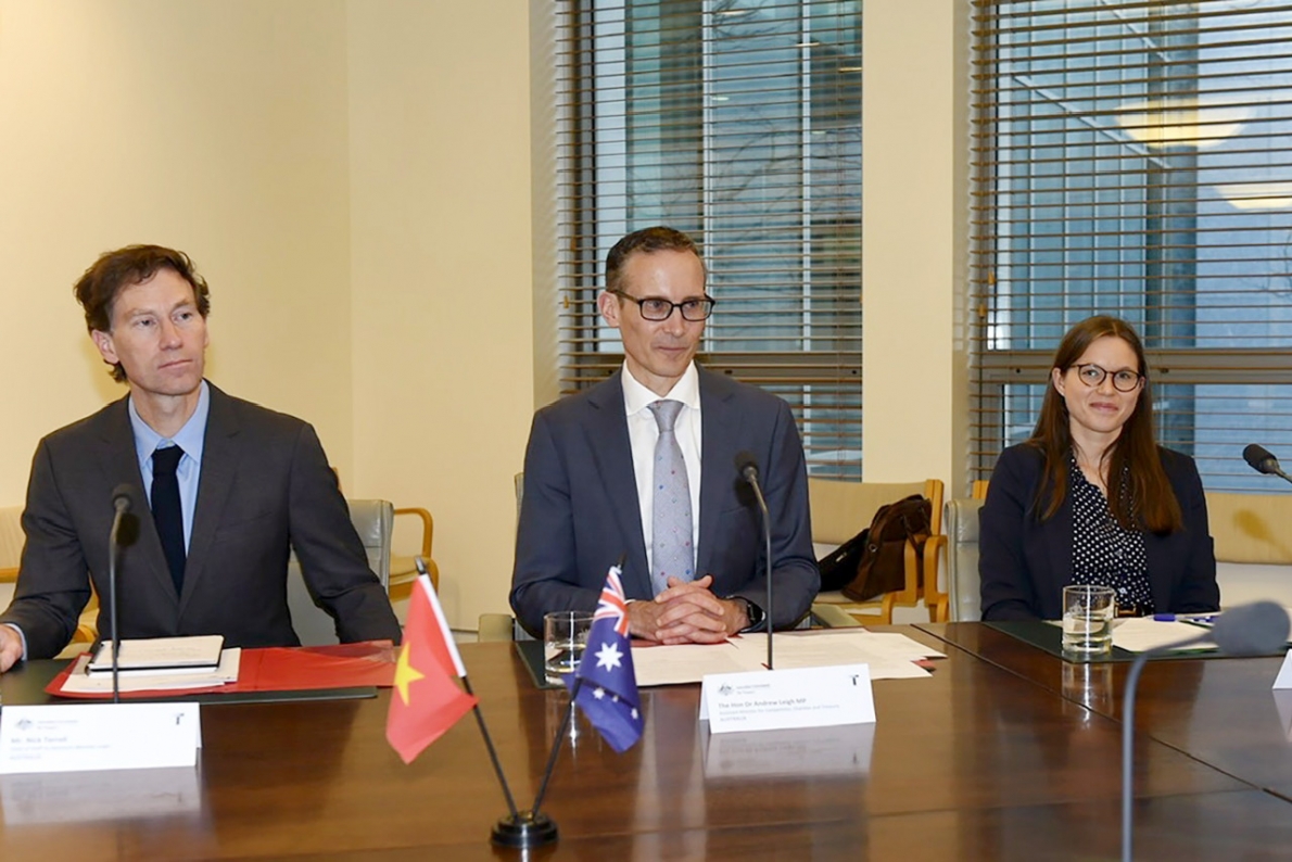 Tiếp tục cùng nhau thúc đẩy, nâng tầm giá trị kim ngạch thương mại giữa Việt Nam và Australia