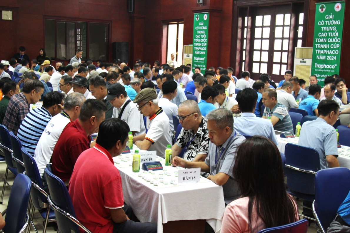 Quang cảnh giải đấu sau Lễ khai mạc