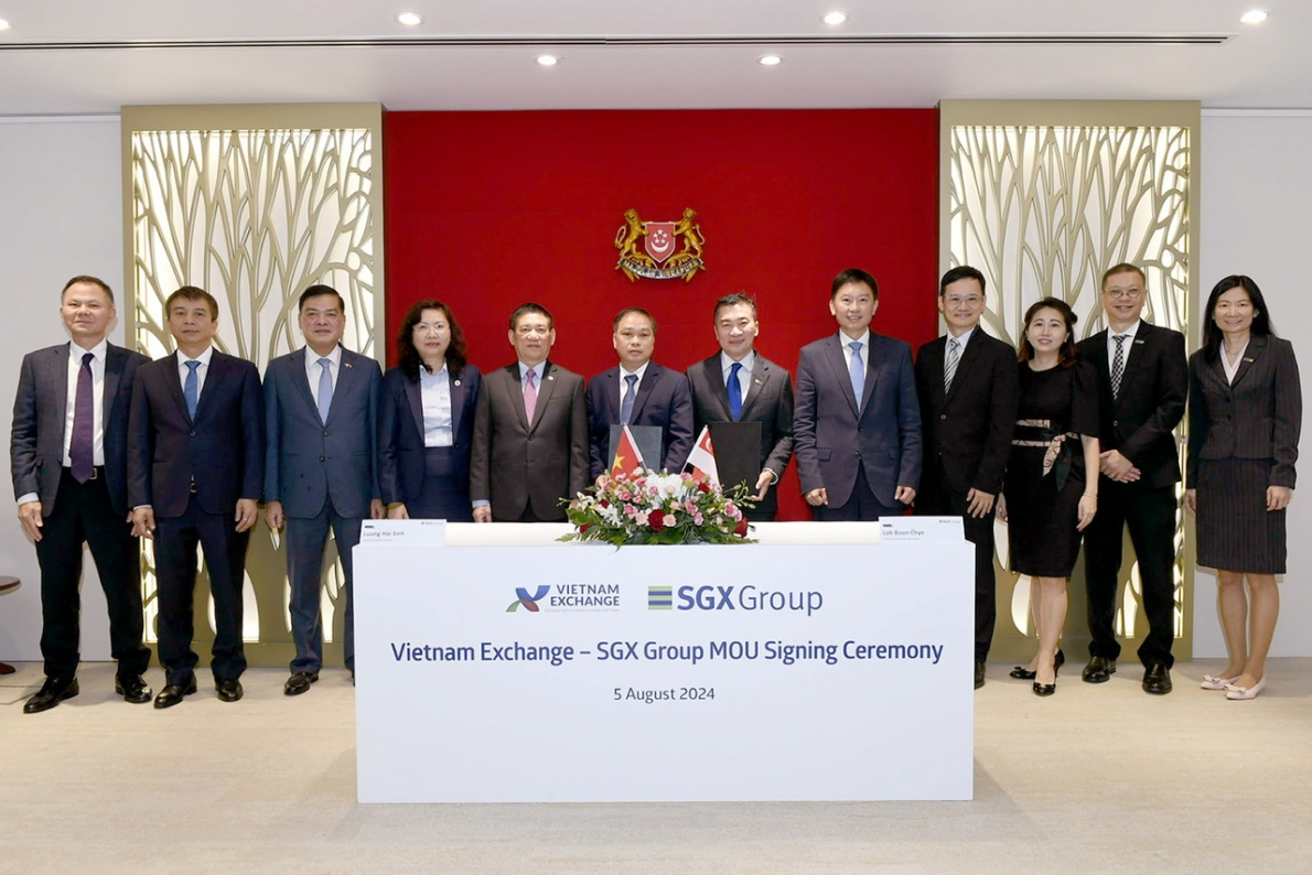 Bộ trưởng Hồ Đức Phớc làm việc với Bộ trưởng thứ hai, Bộ Tài chính Singapore Chee Hong Tat