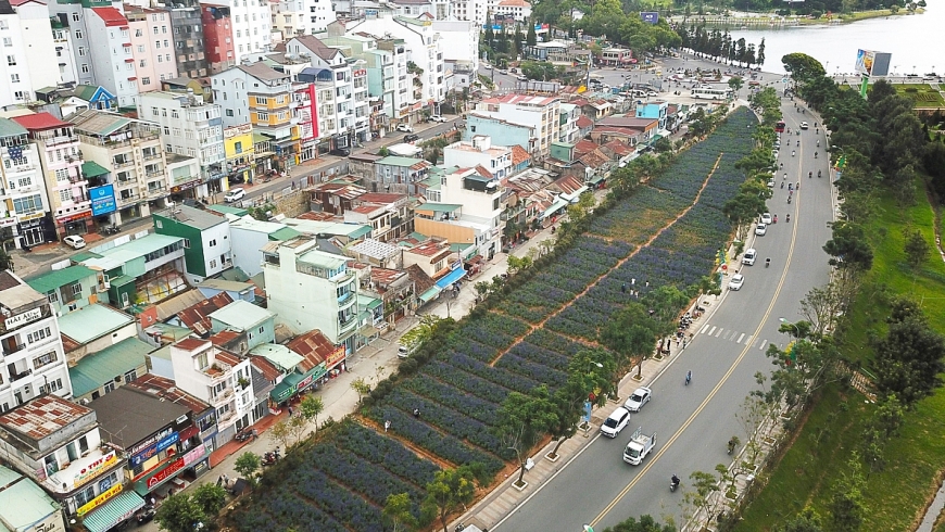 Một góc khu dân cư Ánh Sáng, TP Đà Lạt