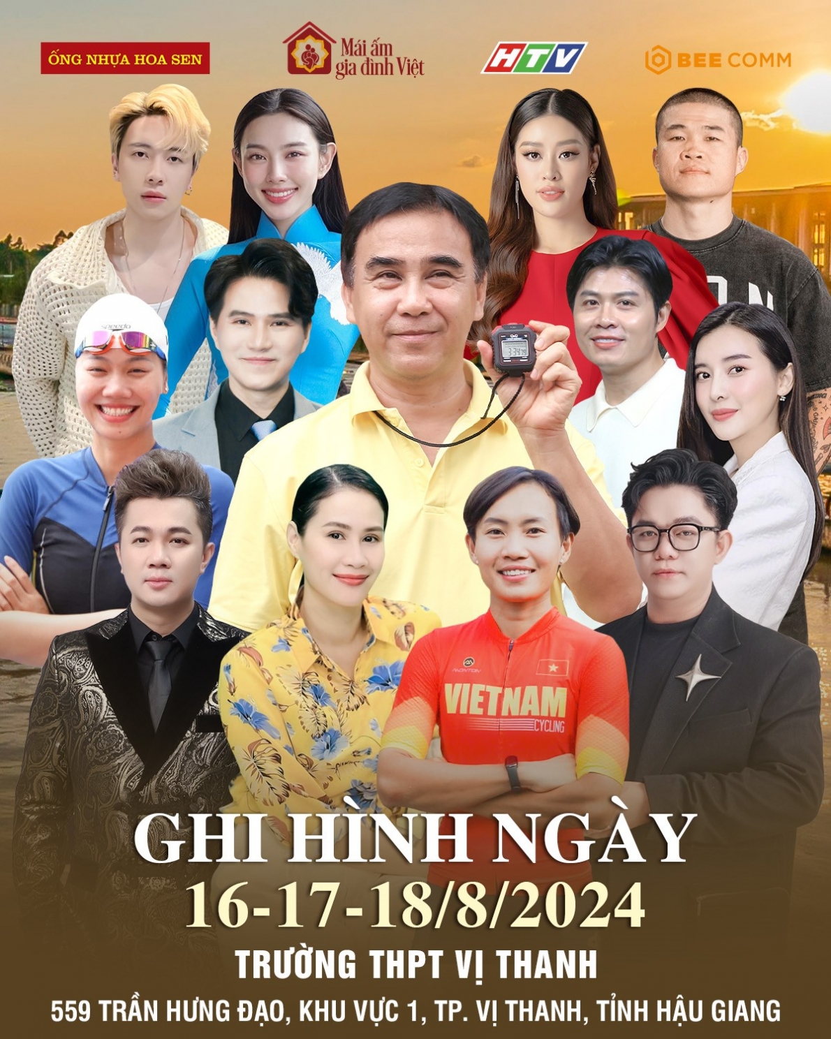 Nhiều nghệ sĩ tham gia mái ấm gia đình Việt tại Hậu Giang