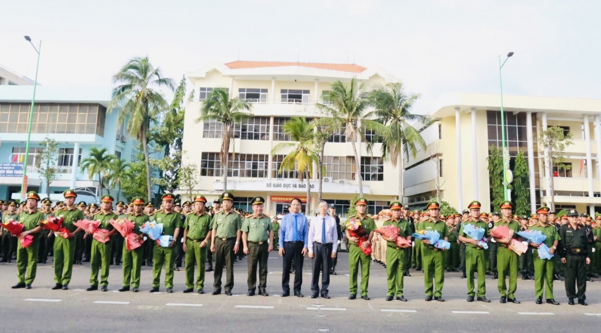 Bình Thuận: Ra quân cao điểm tấn công trấn áp tội phạm, bảo đảm an ninh trật tự xã hội