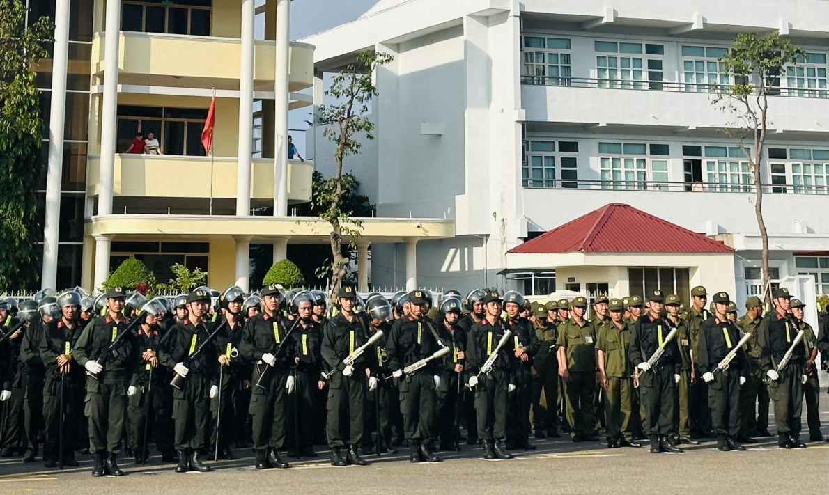 Bình Thuận: Ra quân cao điểm tấn công trấn áp tội phạm, bảo đảm an ninh trật tự xã hội