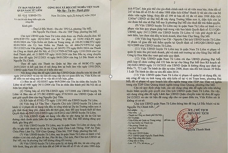 Cần xem xét, xử lí dứt điểm các nội dung khiếu tố của người cao tuổi