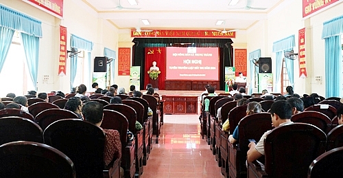 Hội nghị tuyên truyền, phổ biến, giáo dục pháp luật do huyện Vụ Bản tổ chức.