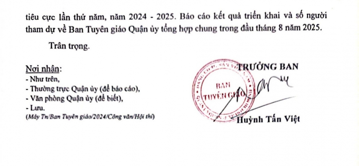 Quận 12, TP Hồ Chí Minh: Hưởng ứng Giải báo chí toàn quốc phòng, chống tham nhũng, tiêu cực